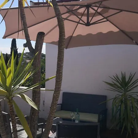 Апартаменты Petit Cocon Avec Piscine Proche Olhao Et Plages